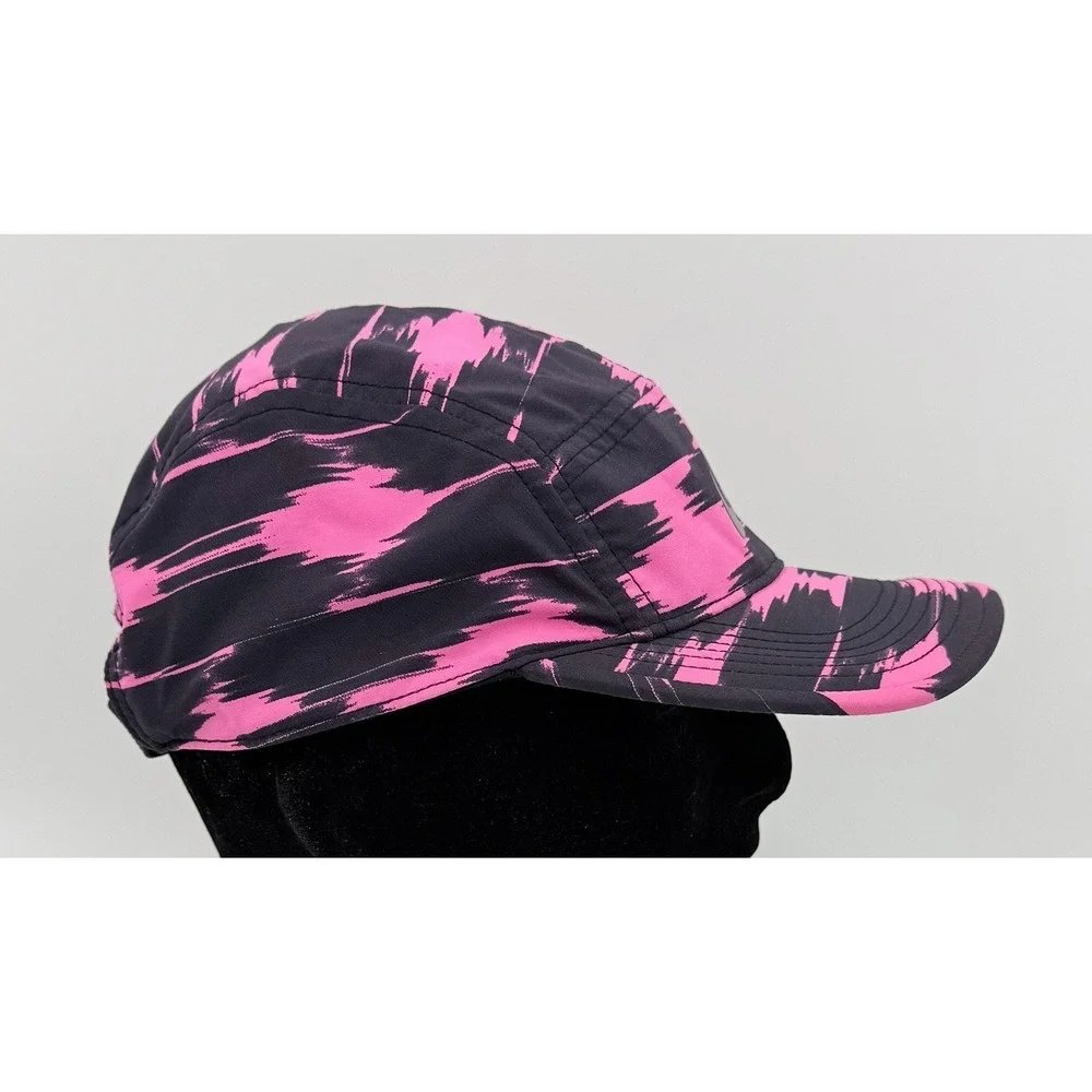 Nike Dri-Fit AW84 5-Panel Hat Cap Running Pink‎ Reflective OSFA Cycling NWOT NOS